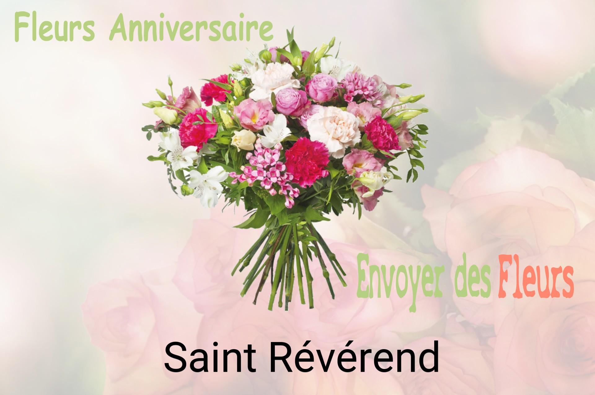 Bouquet de fleurs d’anniversaire livré à Saint-Révérend