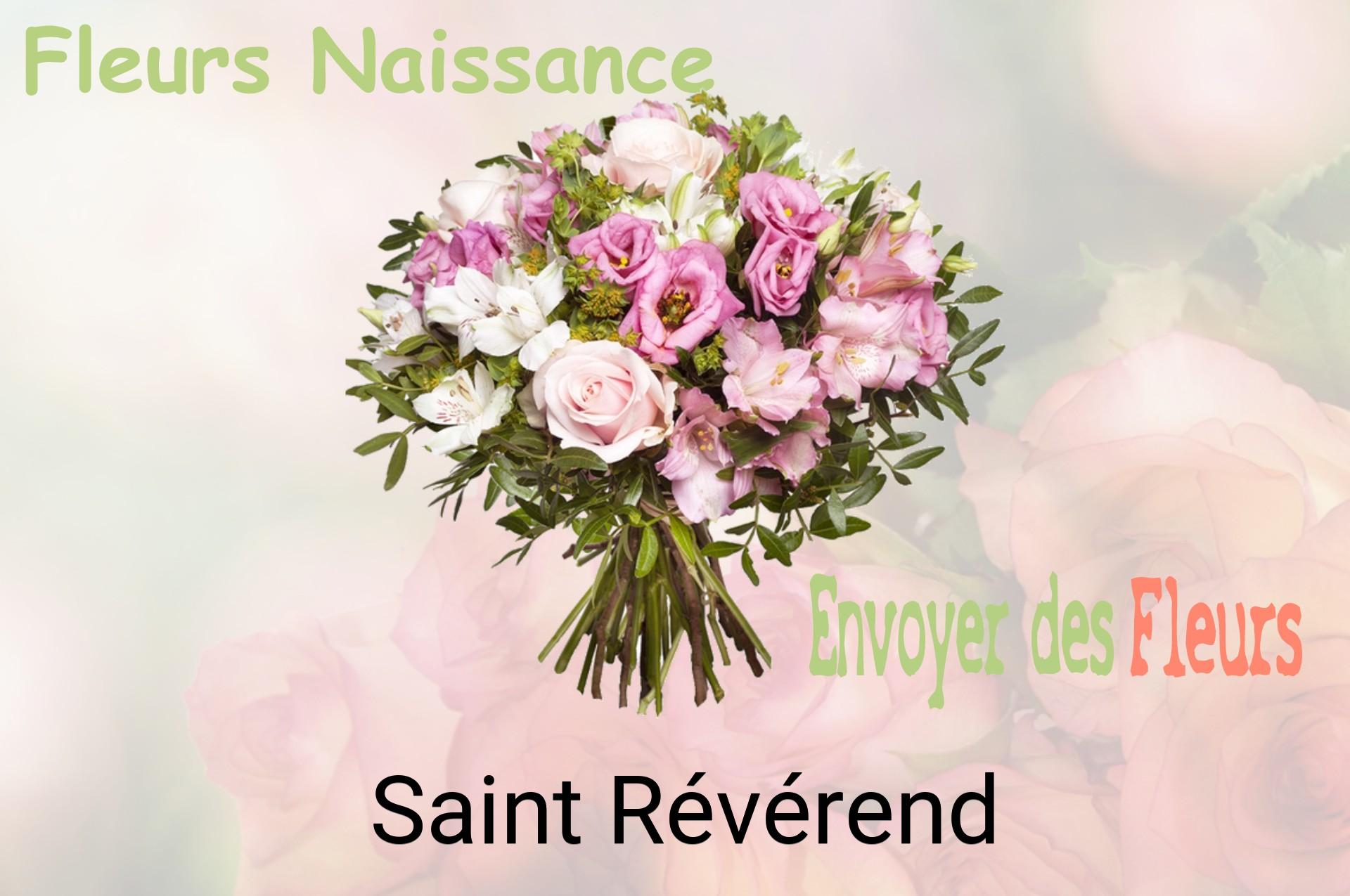 Bouquet de fleurs de naissance livré à Saint-Révérend